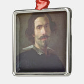 Zelfportret Metalen Ornament (Links)