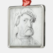 Zelfportret Metalen Ornament (Links)
