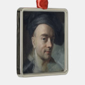 Zelfportret Metalen Ornament (Rechts)
