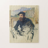 Zelfportret Monet Fine Art Legpuzzel (Verticaal)