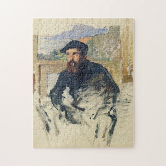 Zelfportret Monet Fine Art Legpuzzel (Verticaal)