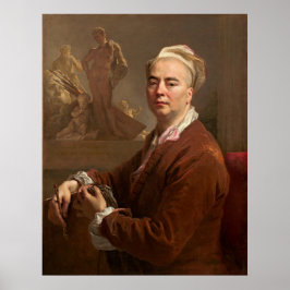 Zelfportret - Nicolas de Largillierre Fine Art Poster