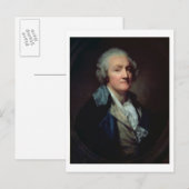 Zelfportret (olie op canvas) 2 briefkaart (Voorkant / Achterkant)