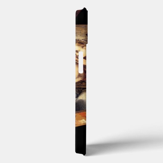 Zelfportret op het Easel Case-Mate iPhone Case (Achterkant / Rechts)