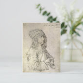 Zelfportret op leeftijd 13 door Albrecht Durer Briefkaart (Staand voorkant)