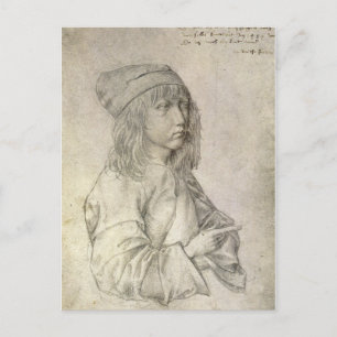 Zelfportret op leeftijd 13 door Albrecht Durer Briefkaart