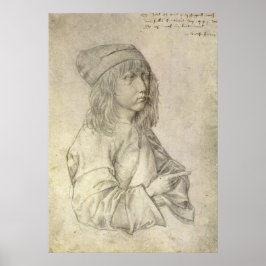 Zelfportret op leeftijd 13 door Albrecht Durer Poster
