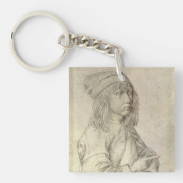 Zelfportret op leeftijd 13 door Albrecht Durer Sleutelhanger