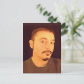 Zelfportret op mijn 53ste Briefkaart (Staand voorkant)