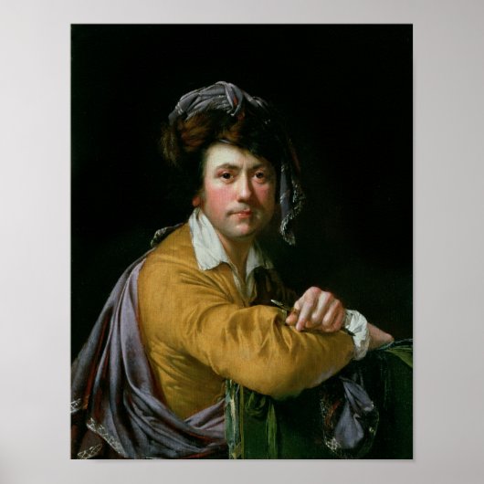 Zelfportret op ongeveer veertig jaar, c.1772-3 poster (Voorkant)