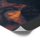 Zelfportret, op Rembrandt (beste kwaliteit) Poster (Hoek)