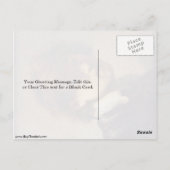 Zelfportret op vroege leeftijd door Rembrandt van Briefkaart (Achterkant)