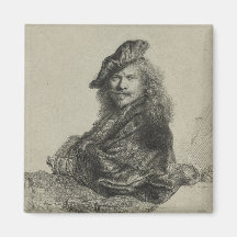 Zelfportret-Rembrandt Harmenszoon van Rijn