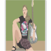 Zelfportret Sticker (Voorkant)