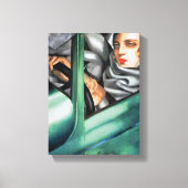 Zelfportret | Tamara De Lempicka | Canvas Afdruk (Voorkant)