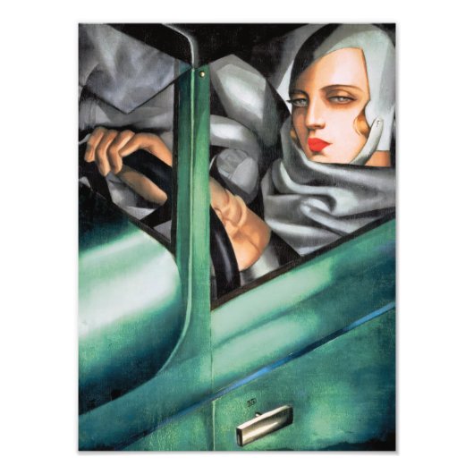 Zelfportret | Tamara De Lempicka | Foto Afdruk (Voorkant)