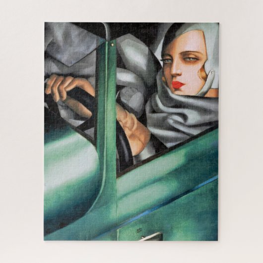 Zelfportret | Tamara De Lempicka | Legpuzzel (Verticaal)