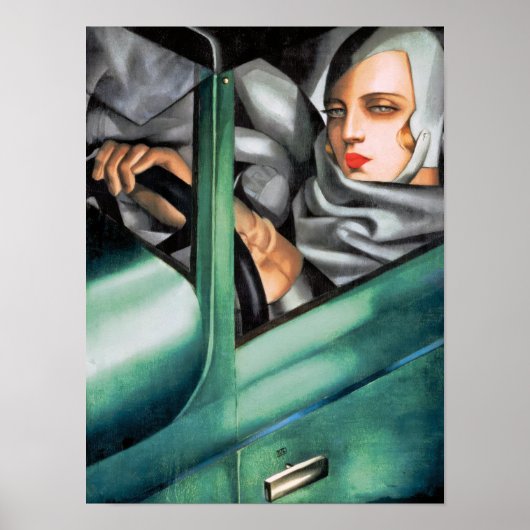Zelfportret | Tamara De Lempicka | Poster (Voorkant)
