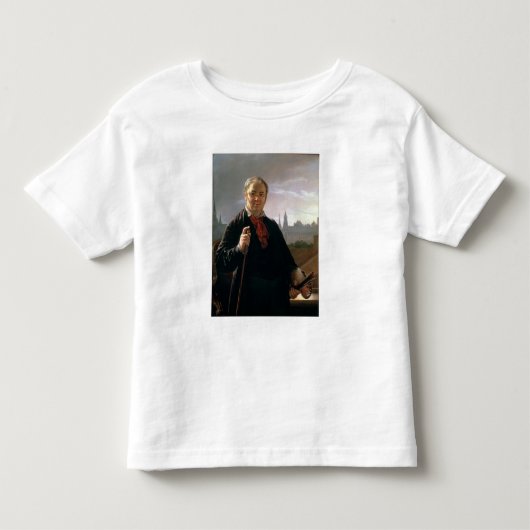 Zelfportret tegen het Venster Kinder Shirts (Voorkant)