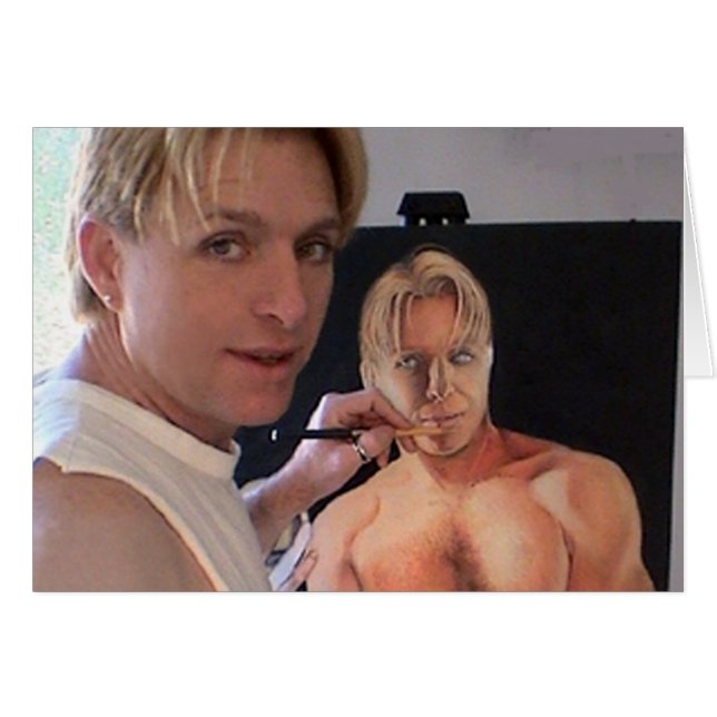 Zelfportret tekenen (Voorkant Horizontaal)