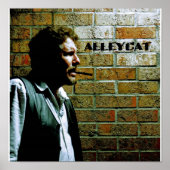 Zelfportret van Bruce AlleyCat Poster (Voorkant)