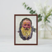 Zelfportret van Claude Monet Briefkaart (Staand voorkant)
