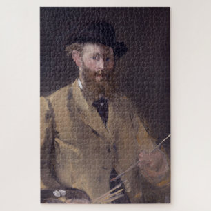 Zelfportret van Édouard Manet met palet Legpuzzel