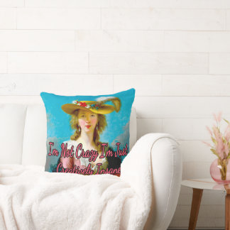 Zelfportret van Elisabeth Louise Vigee Le Brun Kussen