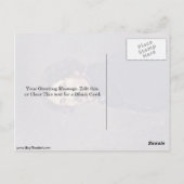 Zelfportret van Eugene Delacroix Briefkaart (Achterkant)