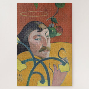 Zelfportret van Gauguin: Halo en Slang Legpuzzel