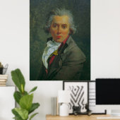 Zelfportret van Jacques-Louis David Poster (Thuiskantoor)