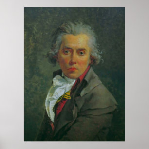 Zelfportret van Jacques-Louis David Poster