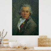 Zelfportret van Jacques-Louis David Poster (Keuken)