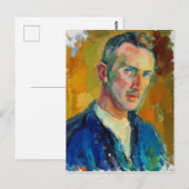 Zelfportret (van Magnus Enckell) Briefkaart (Voorkant / Achterkant)