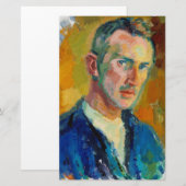 Zelfportret (van Magnus Enckell) Briefpapier (Voorkant / Achterkant)