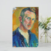 Zelfportret (van Magnus Enckell) Briefpapier (Staand voorkant)
