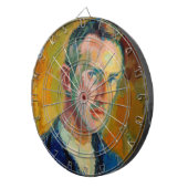 Zelfportret (van Magnus Enckell) Dartbord (Voorkant Rechts)