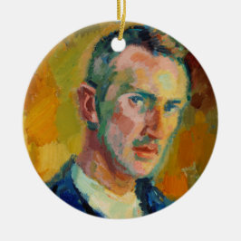 Zelfportret (van Magnus Enckell) Keramisch Ornament
