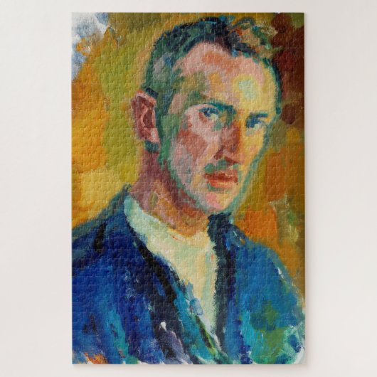 Zelfportret (van Magnus Enckell) Legpuzzel (Verticaal)