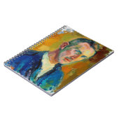 Zelfportret (van Magnus Enckell) Notitieboek (Linkerzijde)