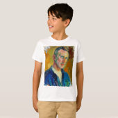 Zelfportret (van Magnus Enckell) T-shirt (Voorkant volledig)