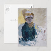 Zelfportret van Mary Cassatt Briefkaart (Voorkant / Achterkant)