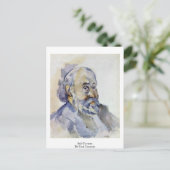 zelfportret van Paul Cezanne Briefkaart (Staand voorkant)
