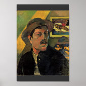 Zelfportret van Paul Gauguin (beste kwaliteit) Poster (Voorkant)