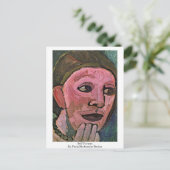 Zelfportret van Paula Modersohn-Becker Briefkaart (Staand voorkant)