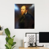 Zelfportret van Peter Paul Rubens Poster (Thuiskantoor)