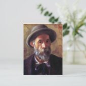 Zelfportret van Pierre Renoir Briefkaart (Staand voorkant)