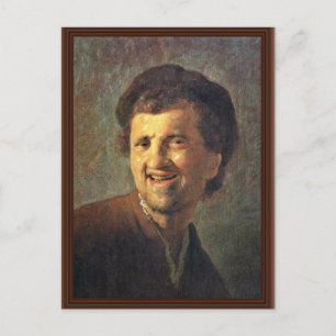 Zelfportret van Rembrandt Harmensz. Van Rijn Briefkaart