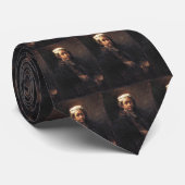 Zelfportret van Rembrandt Harmensz. Van Rijn Stropdas (Opgerold)