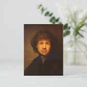 Zelfportret van Rembrandt Harmenszoon van Rijn Briefkaart (Staand voorkant)
